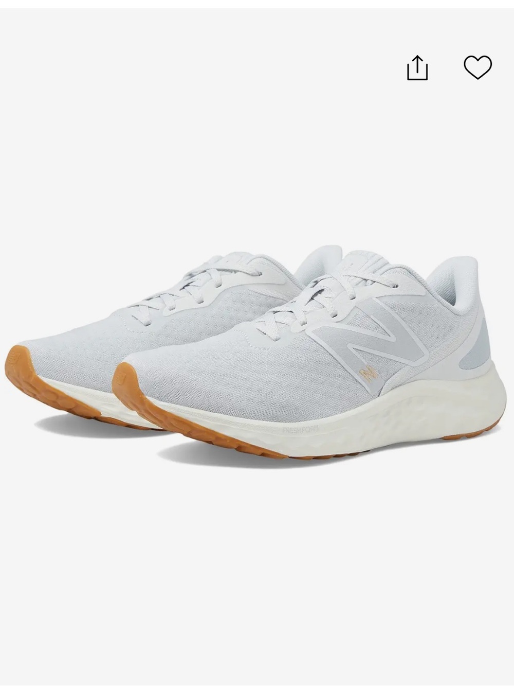 New Balance NWT Fresh Foam Arishi v4 size 8 gray